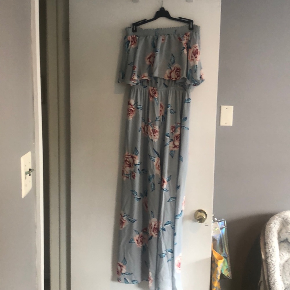 Floral gown by MUMU size L